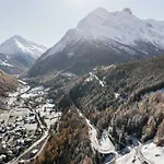 木屋 Private Whole-hotel In 360 Alpine Views Sauna & Hot Tub *