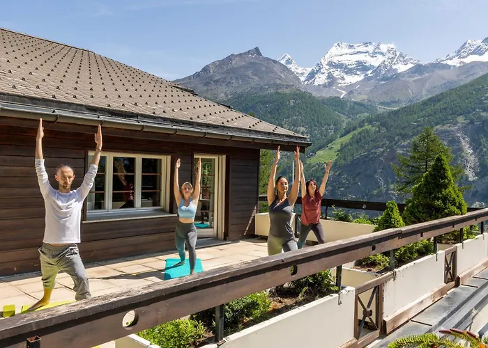 Chalet Private Whole-hotel In 360 Alpine Views Sauna & Hot Tub Saas-Fee