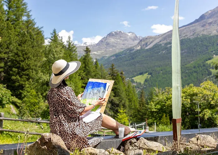 Chalet Private Whole-hotel In 360 Alpine Views Sauna & Hot Tub Saas-Fee