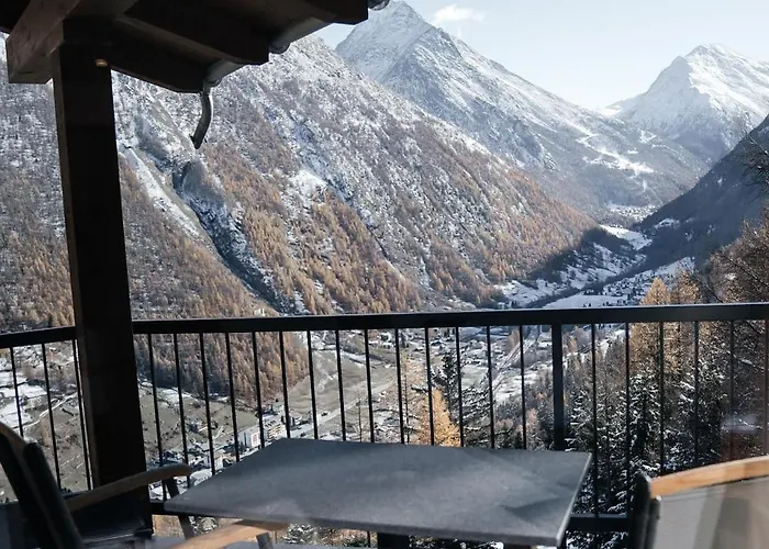 Private Whole-hotel In 360 Alpine Views Sauna & Hot Tub * Saas-Fee